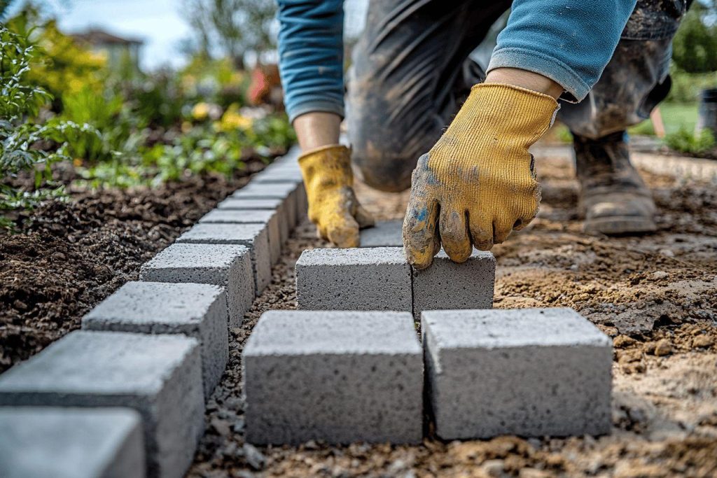 Comment poser des bordures de jardin en béton ou pierre : guide complet