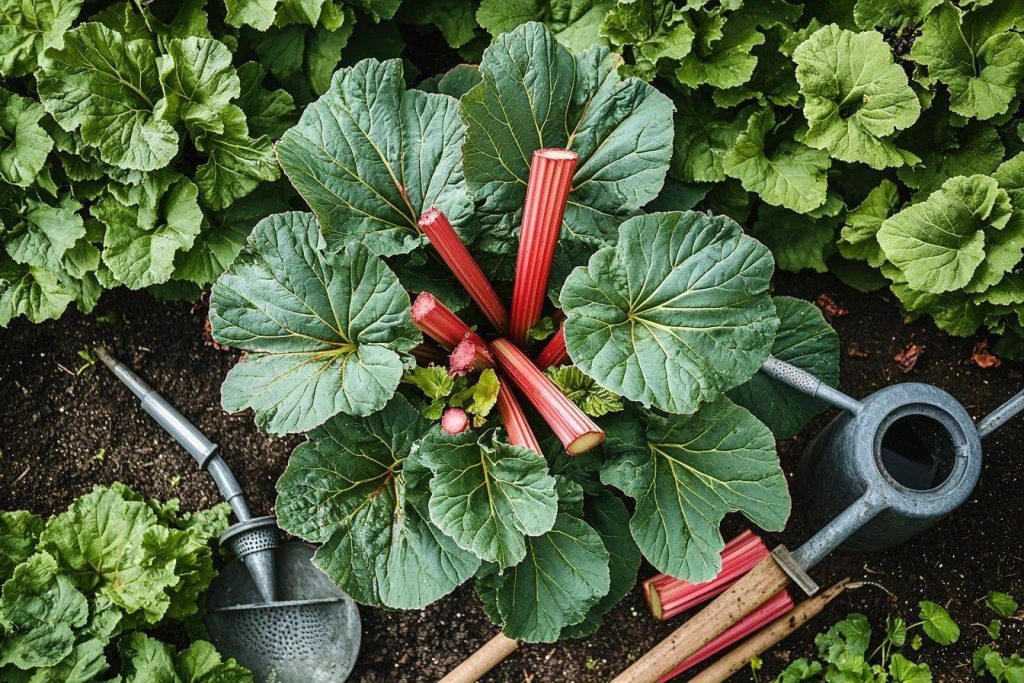 Quelle est la durée de vie d'un pied de rhubarbe ? Plantation, culture et entretien