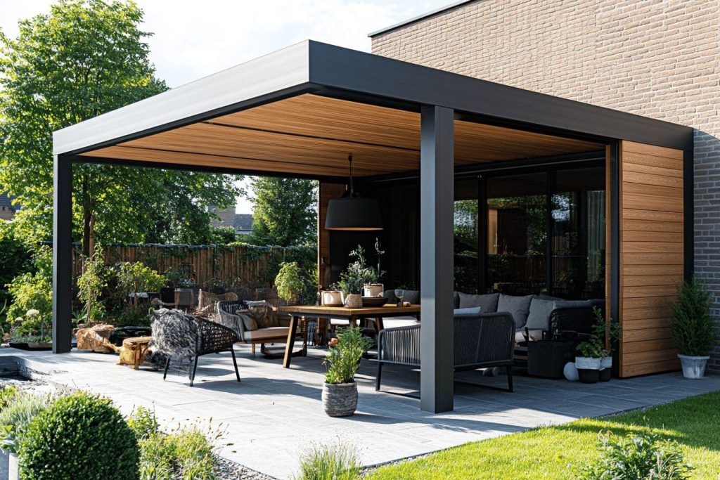 Véranda en kit Brico Dépôt : modèles bois et aluminium au meilleur prix