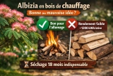 Albizia Bois de Chauffage: Pourquoi ne pas l’utiliser ? AVIS