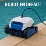 Pourquoi mon robot de piscine se met en sécurité​ ? Pannes