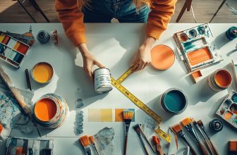 Combien de m² avec 1 litre de peinture : calcul et quantité nécessaire