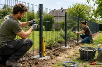 Comment poser une Clôture en Grillage​ rigide, souple? Étapes
