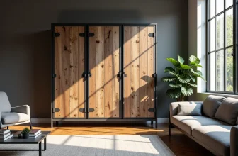 Comment intégrer une armoire industrielle dans un salon moderne ?