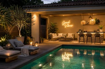 Aménager un pool house : les détails déco qui font toute la différence